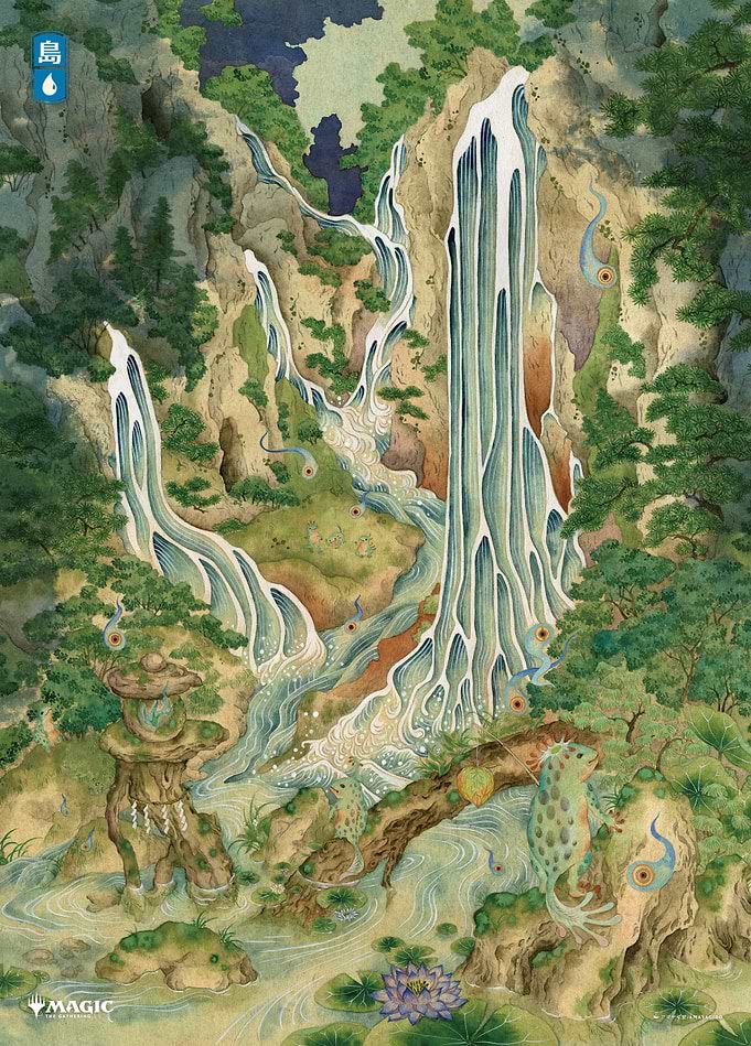 Island - Enchanted Waterfall