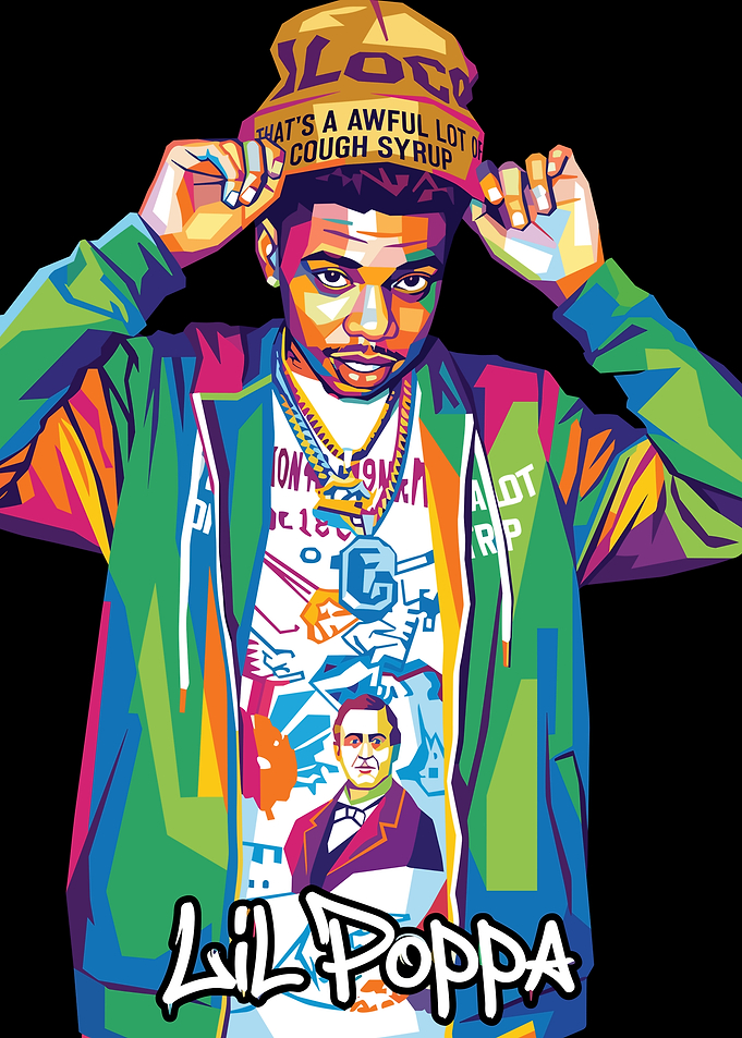 Lil Poppa Pop Art Portrait