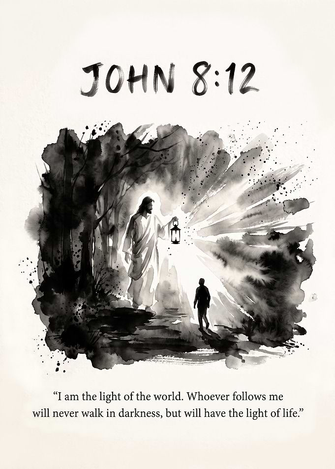 John 8:12 Jesus Light of World