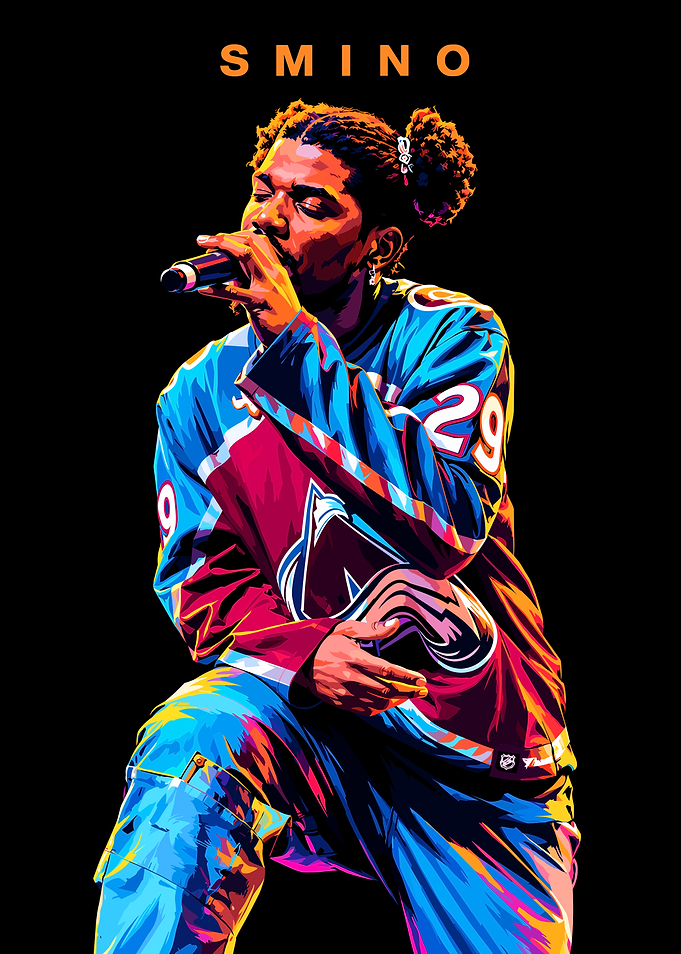 Smino Pop Art Music Poster