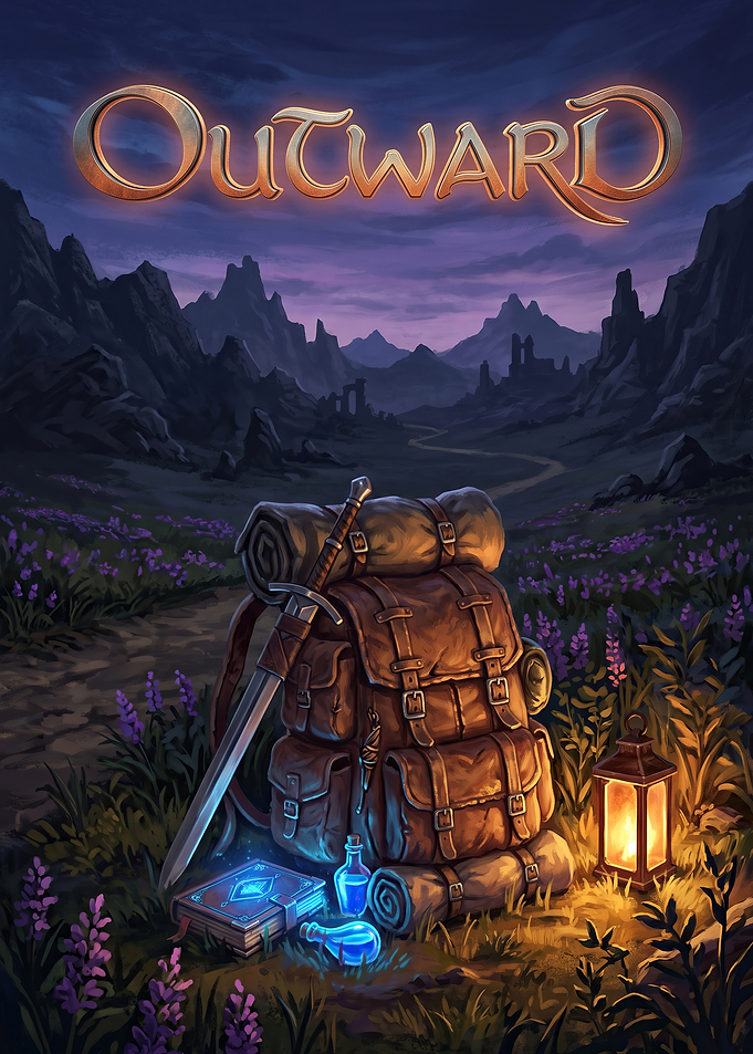 Outward Video Game Key Art