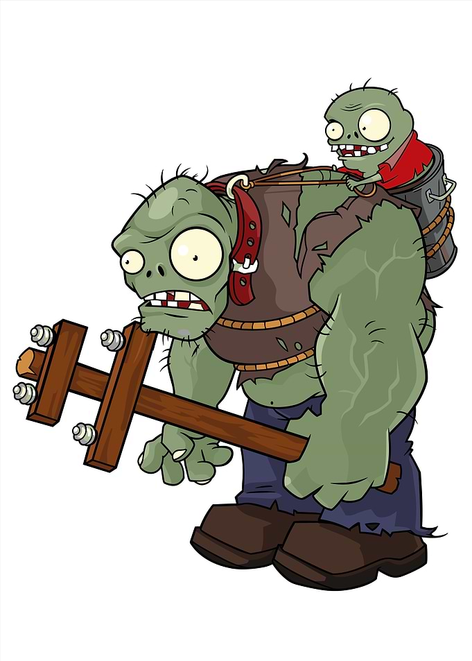 Gargantuar and Imp from Plants vs. Zombies
