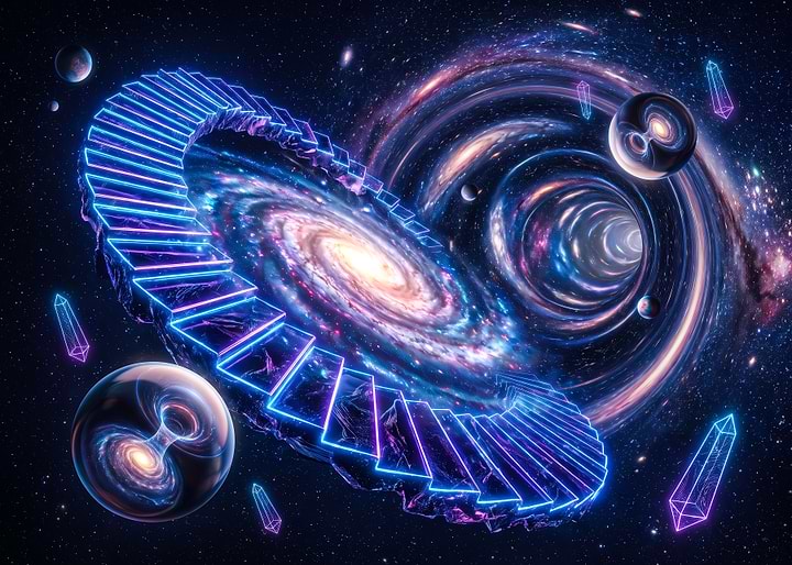Cosmic Stairway to Galactic Portal