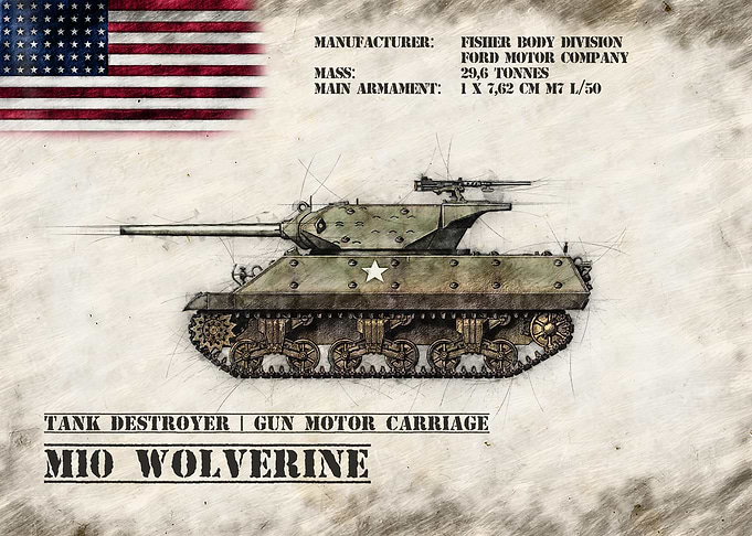 M10 Wolverine Tank Destroyer