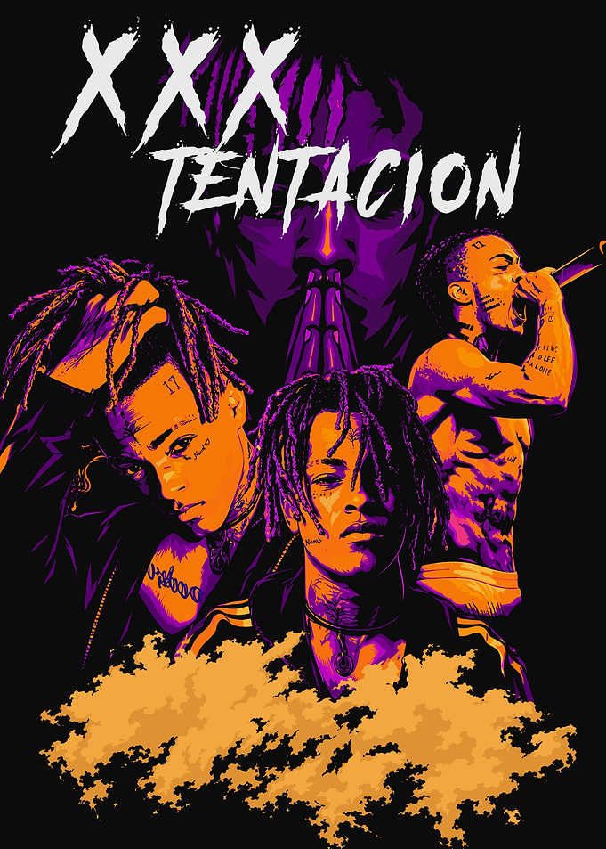 XXXTentacion Tribute Graphic Art