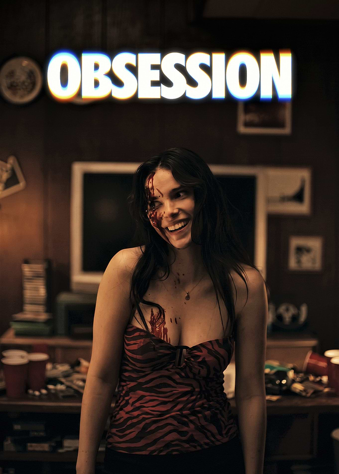 Obsession Movie Poster Style Portrait