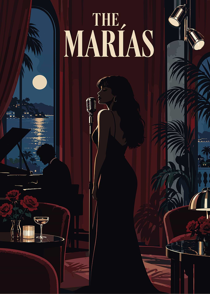 The Marías Jazz Lounge Poster