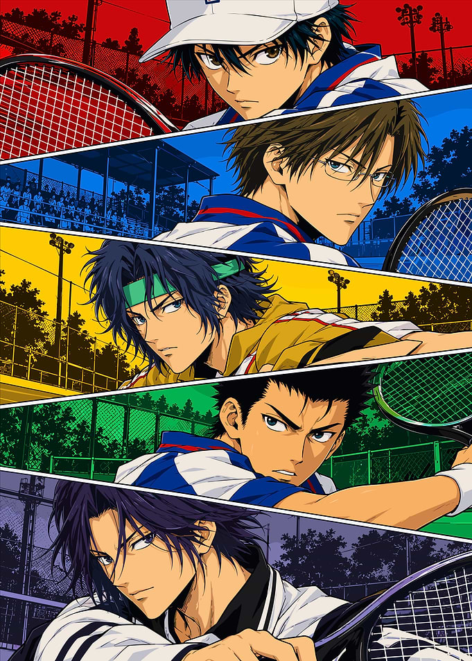 Prince of Tennis Character Collage