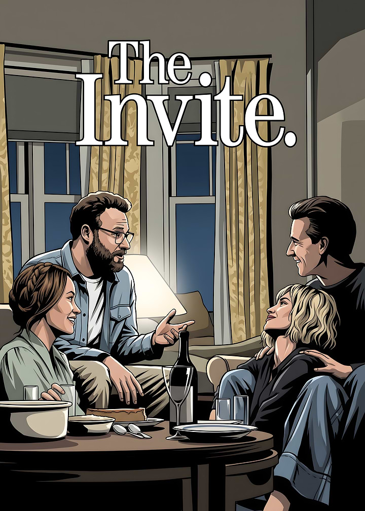 The Invite Movie Poster Illustration