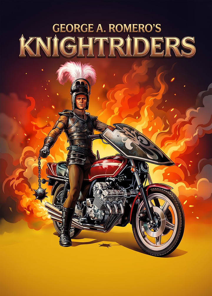 George A. Romero's Knightriders Movie Poster