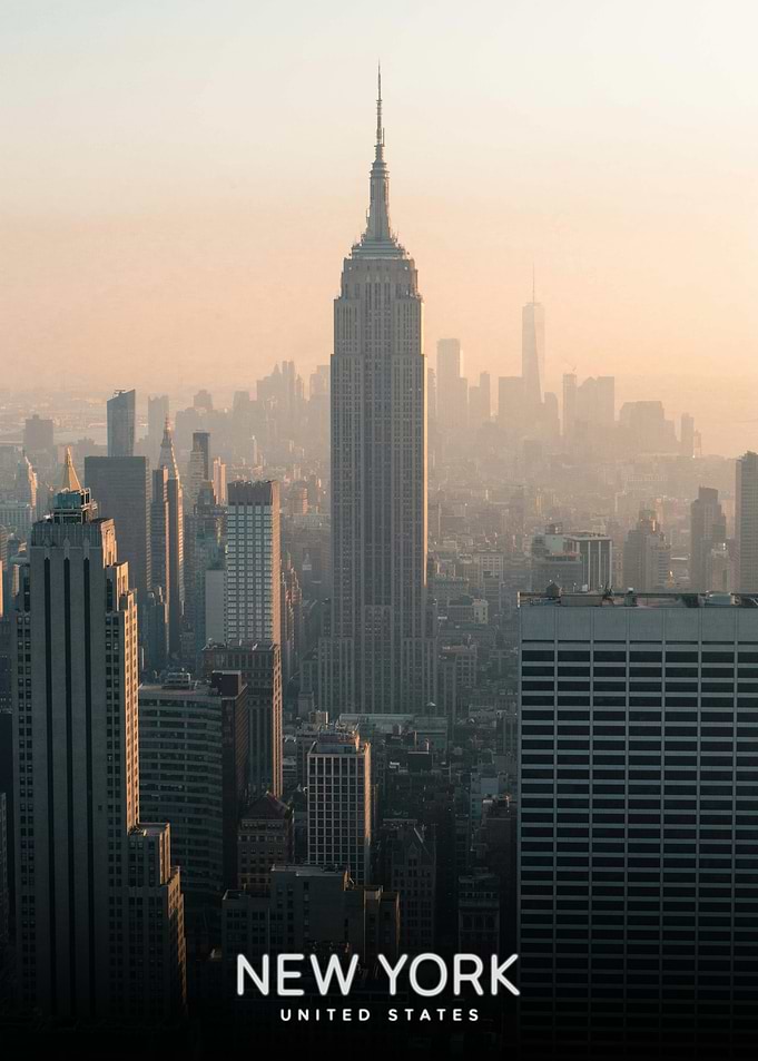 Empire State Building New York Skyline