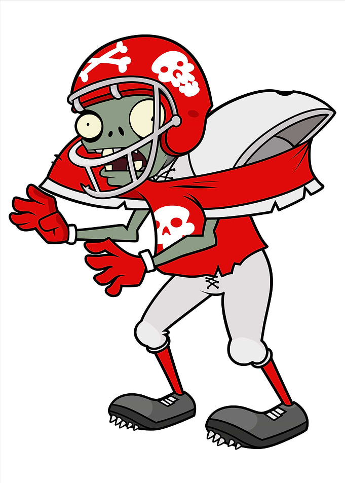 Plants vs. Zombies Football Zombie