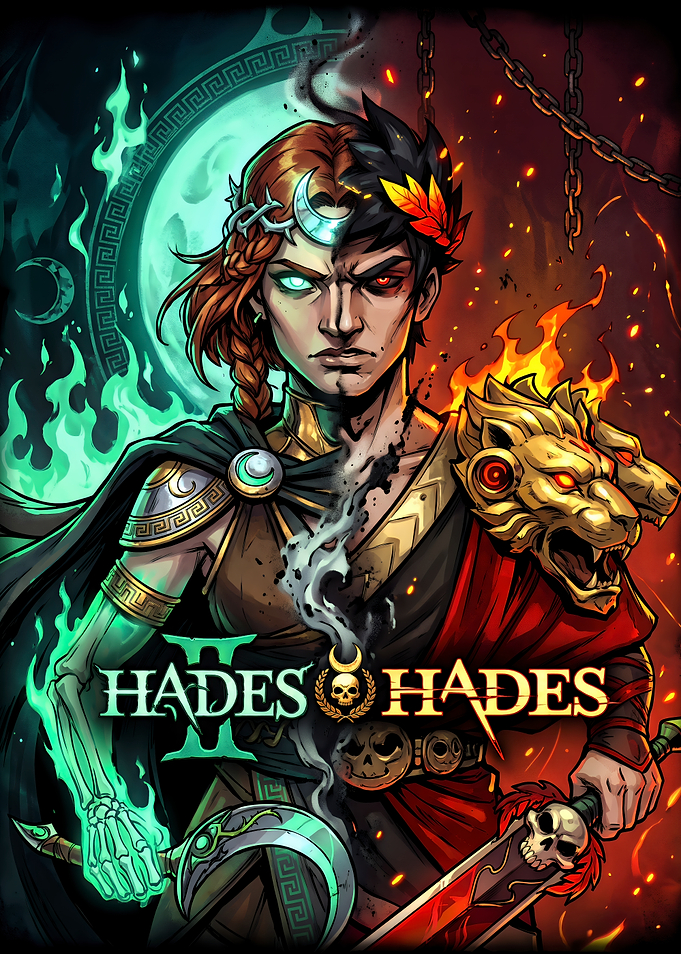 Hades and Hades II Split Poster