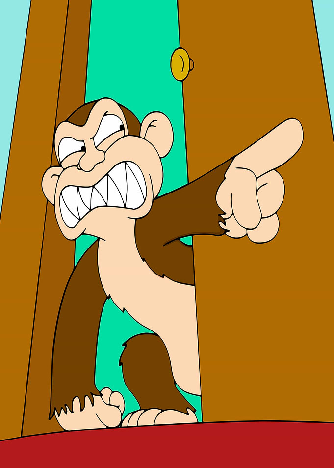 Evil Monkey from Family Guy
