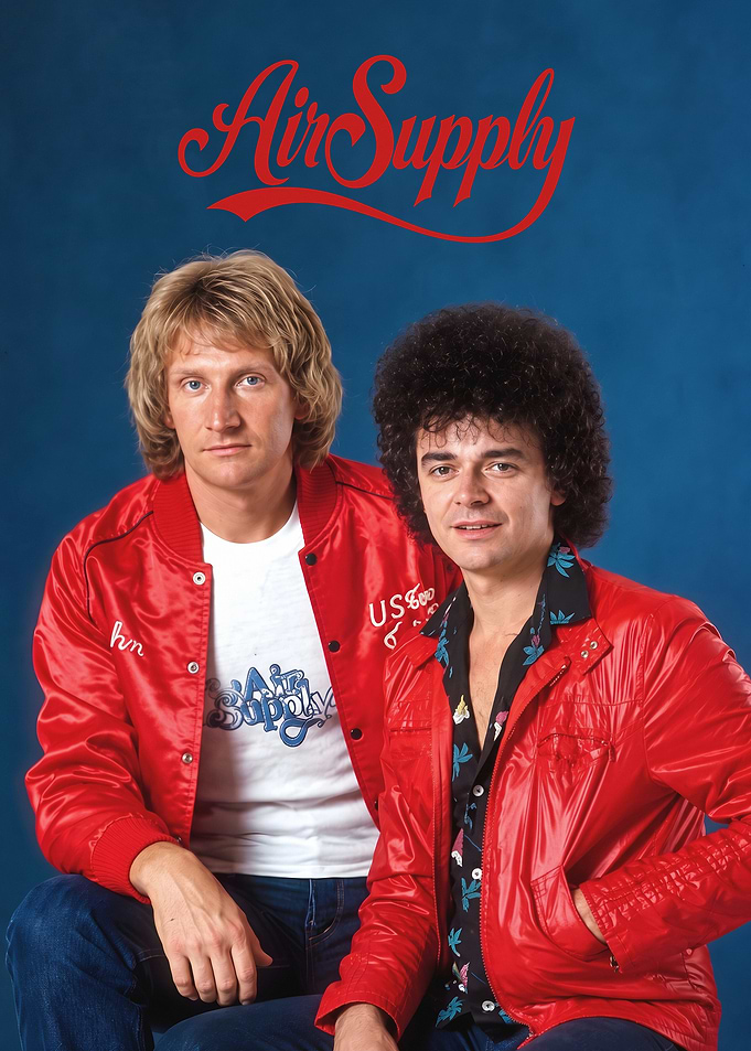 Air Supply Rock duo Portrait