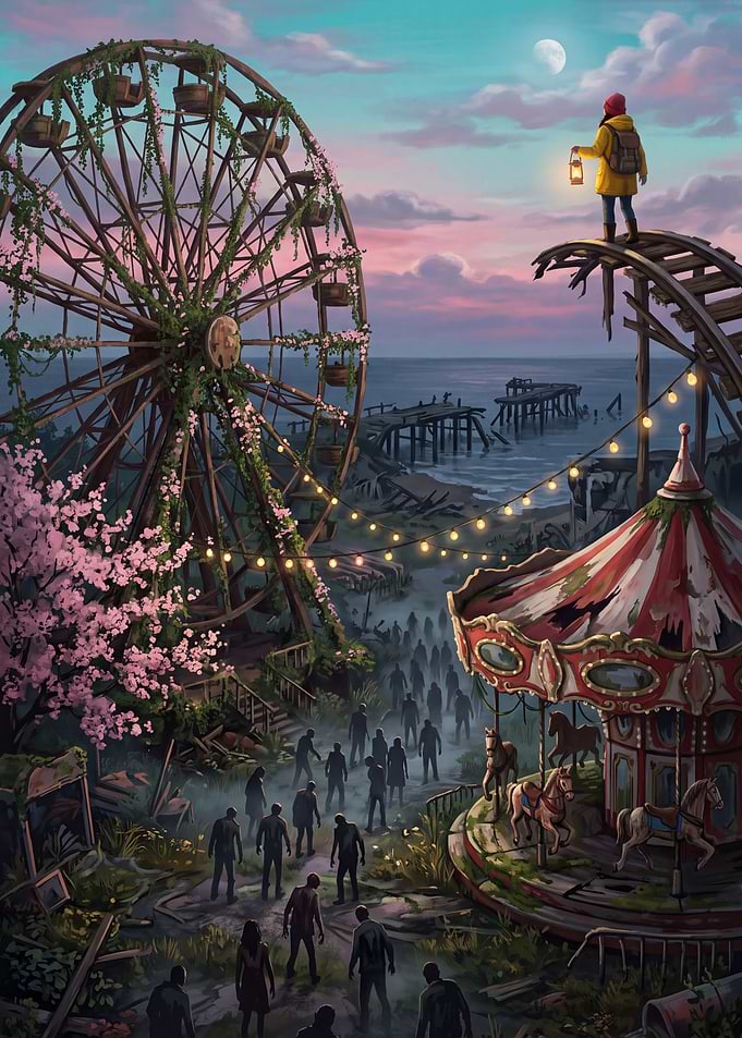 Survivor at Abandoned Carnival