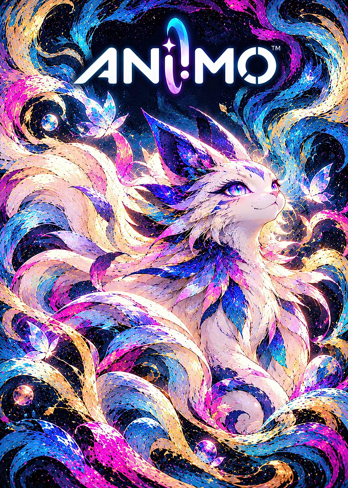 Magical Nine-Tailed Fox Fantasy Art