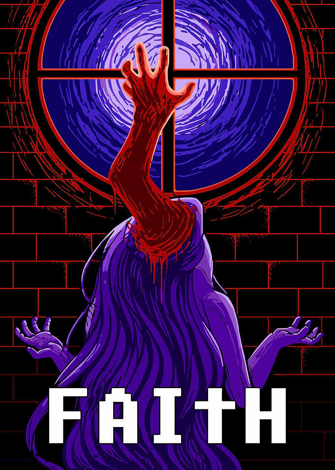 Faith Horror Game Pixel Art