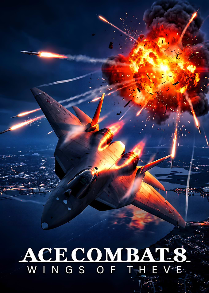 Ace Combat 8 Combat Scene