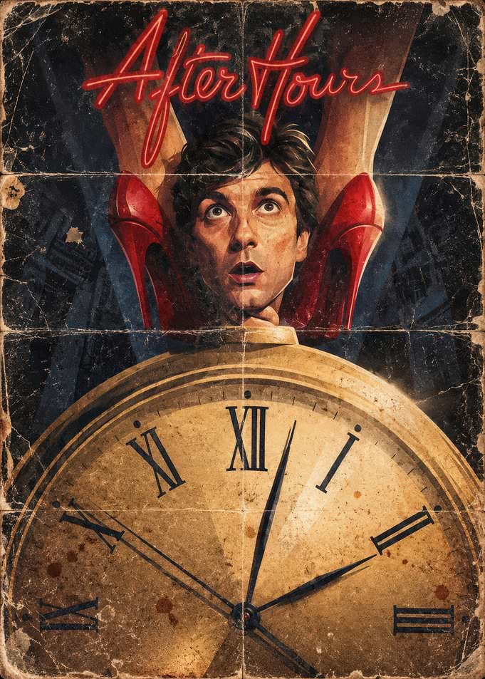 After Hours Movie Poster Art