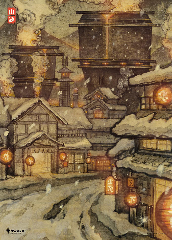Mountain - Snowy Forge Town