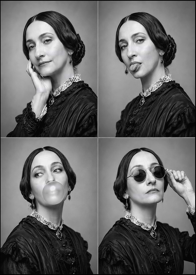 Clara Schumann Photo Strip