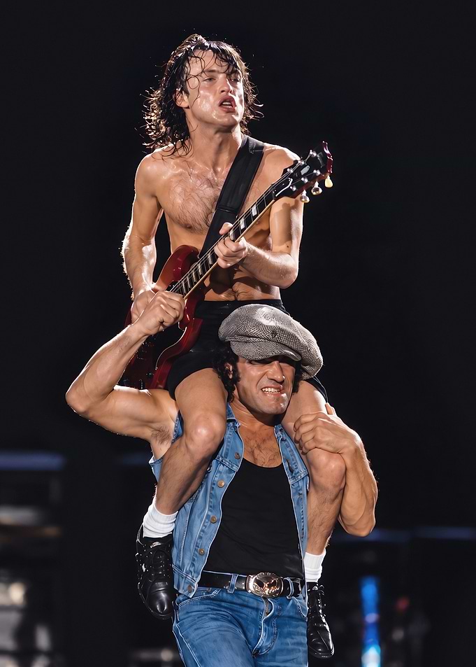 Angus Young X Brian Johnson