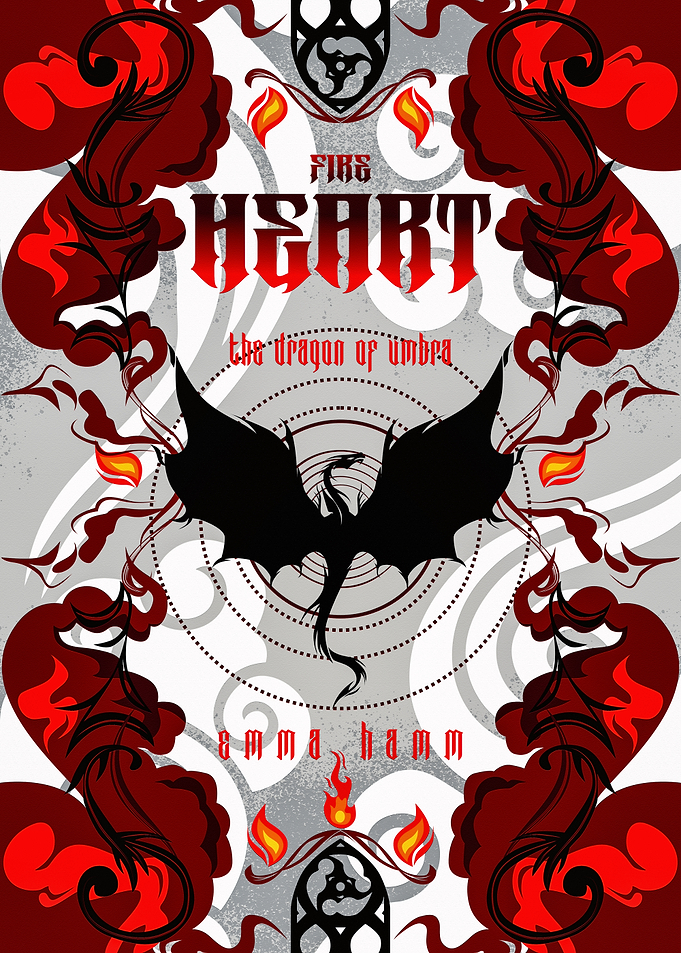 Fire Heart Book Cover Art