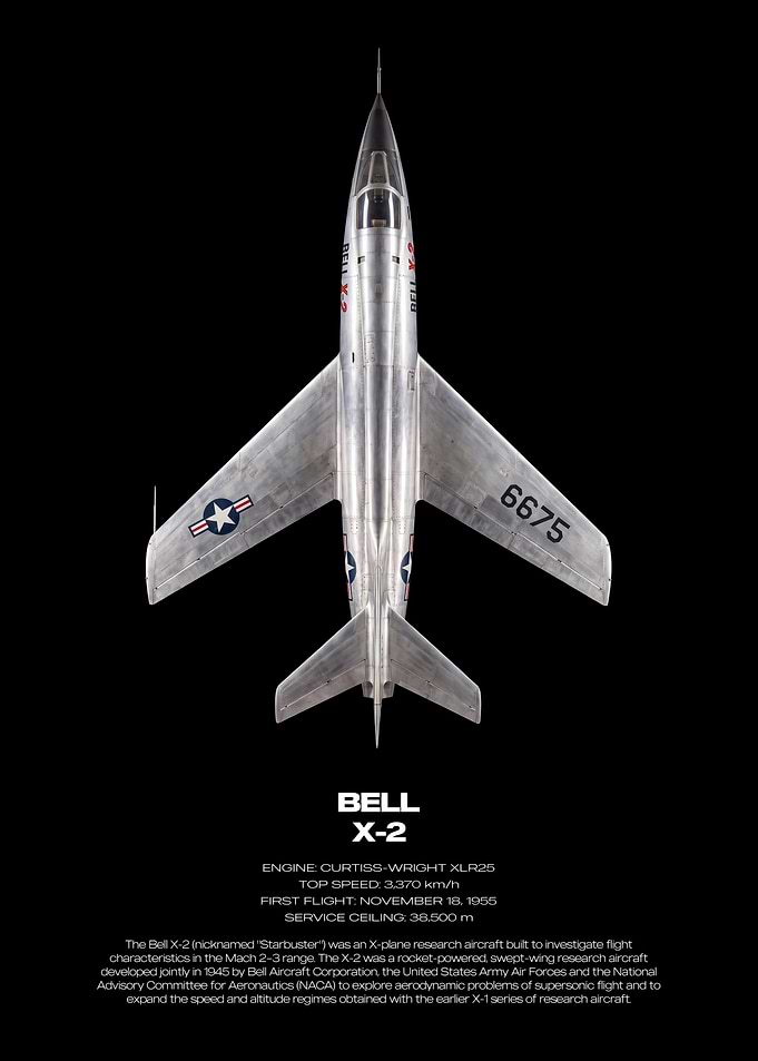 Bell X-2 Starbuster Research Aircraft
