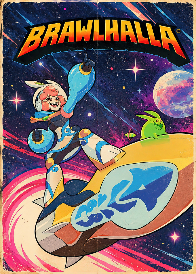 Brawlhalla Space Adventure Poster
