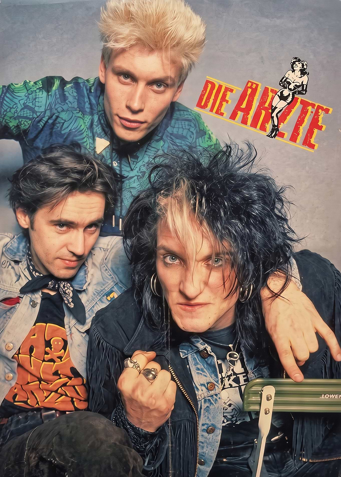 Die Ärzte 1980s Band Portrait
