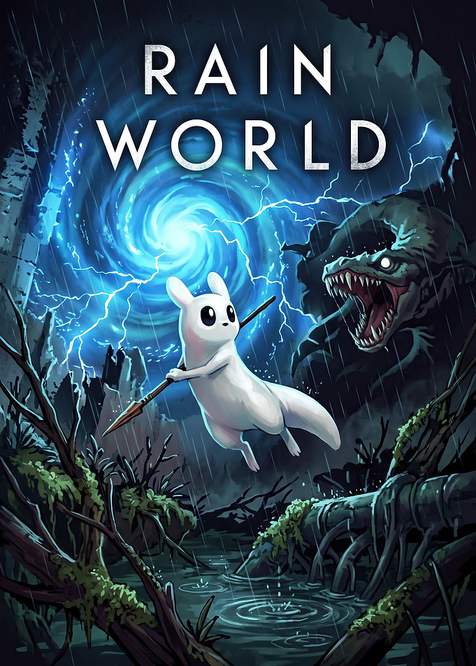 Rain World Video Game Poster
