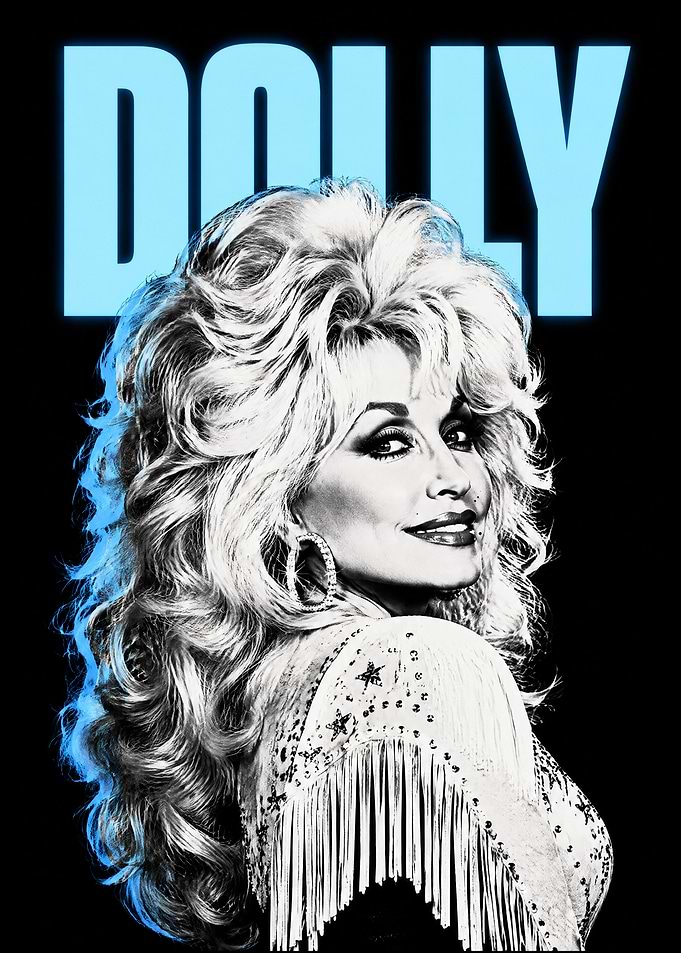 Graphic Dolly Portrait Poster