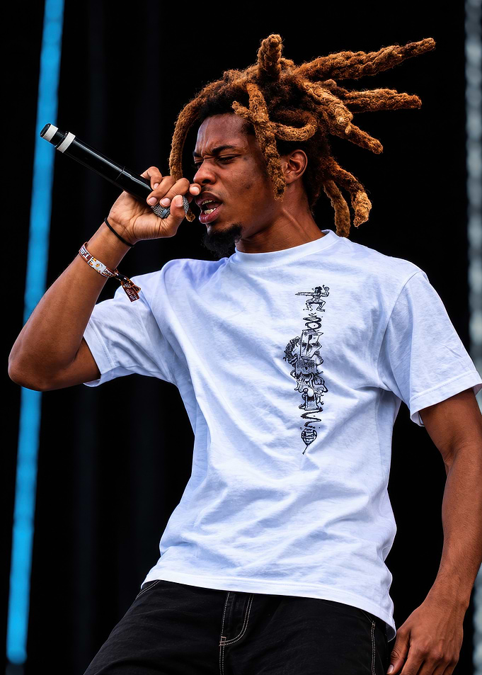 Denzel Curry Performing Live on Stage