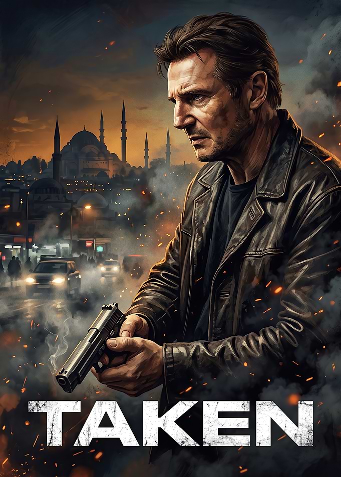 Taken Movie Poster Art