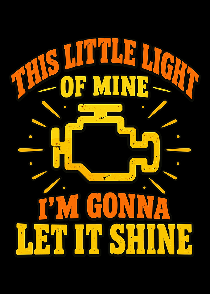 Funny Check Engine Light Car Humor
