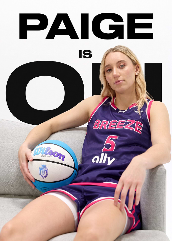 Paige Bueckers Basketball Promotional Portrait