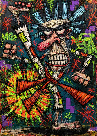 Chaos Kicker - Grotesque Martial Arts Action