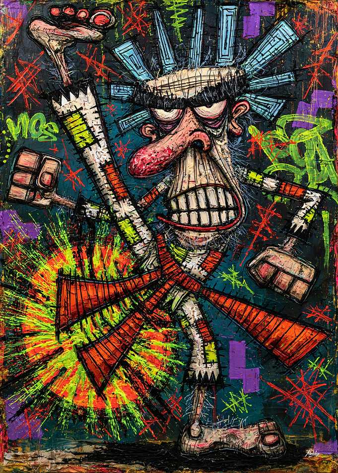 Chaos Kicker - Grotesque Martial Arts Action