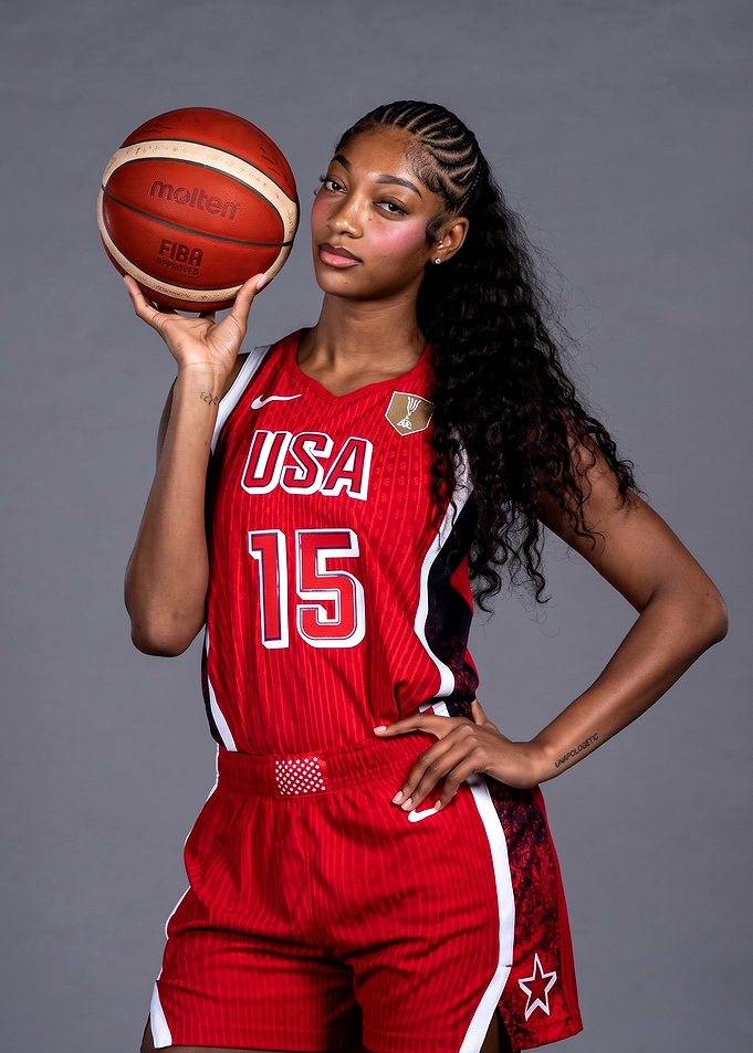 Angel Reese USA Basketball Portrait