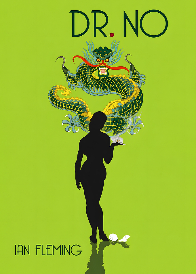 Dr. No Minimalist Book Cover