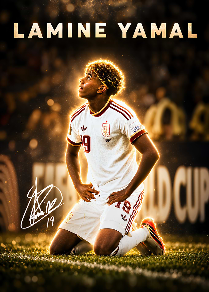 Lamine Yamal Spain Soccer