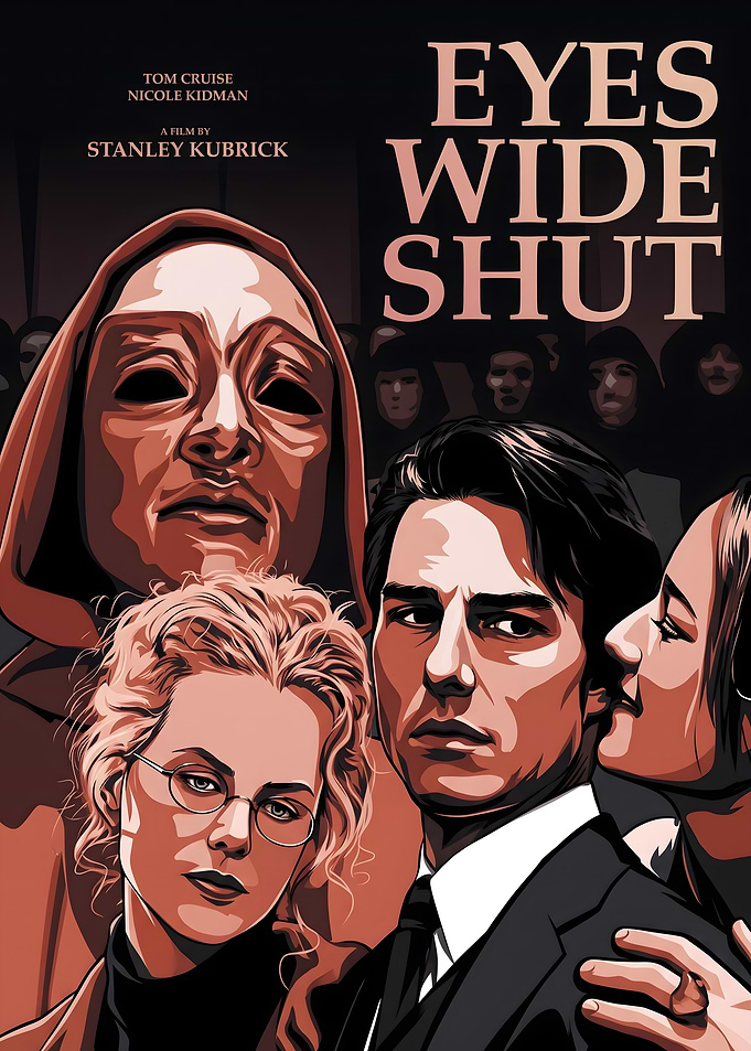 Eyes Wide Shut Movie Poster Art