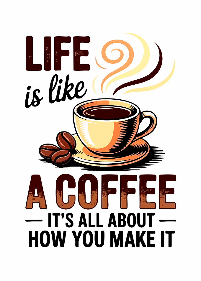 Life Is Like A Coffee Quote