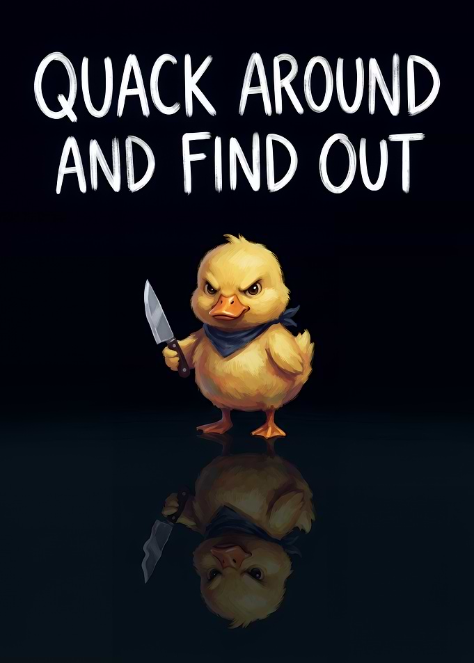 Quack Around and Find Out Duck