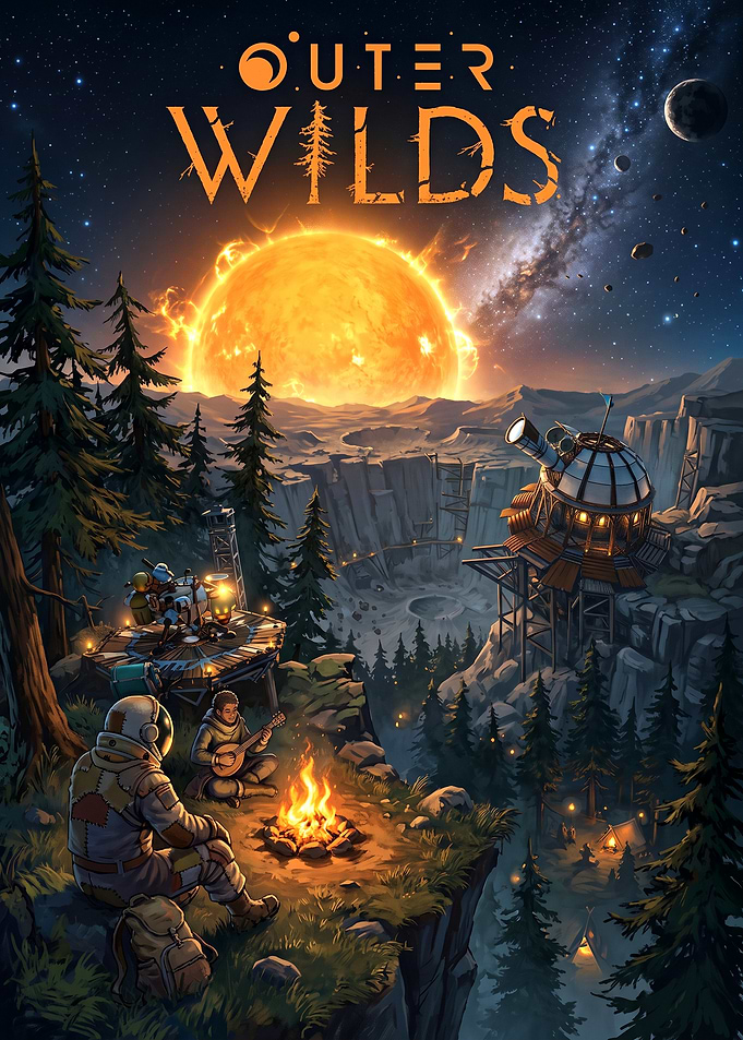 Outer Wilds Game Poster