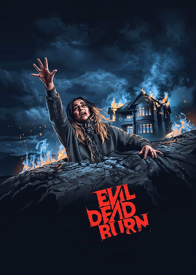 Evil Dead Burn Movie Poster