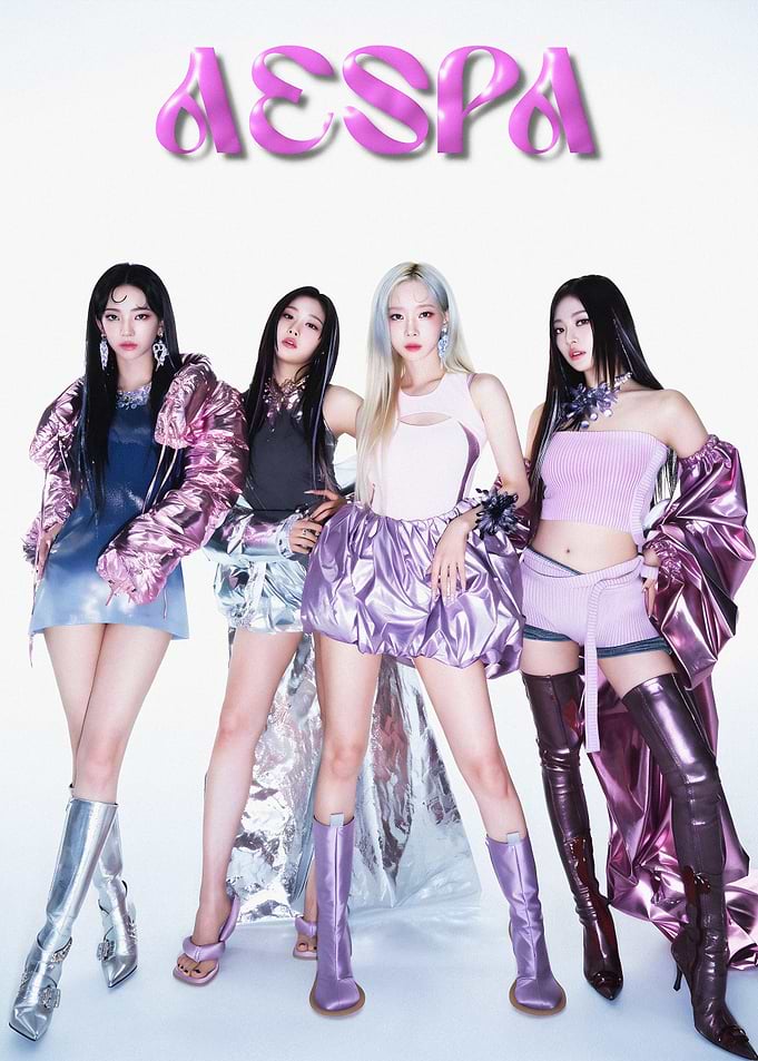 Aespa K-pop Group Promotional Photo