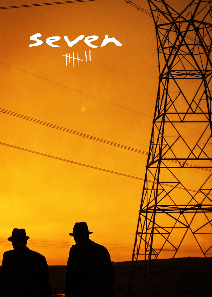 Seven Movie Poster Silhouette