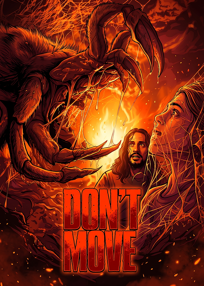 Don't Move Horror Movie Poster